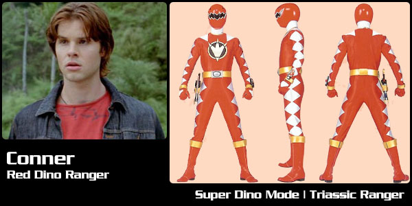 Conner McKnight, Red Dino Ranger