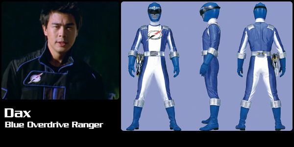 Dax Lo, Blue Overdrive Ranger