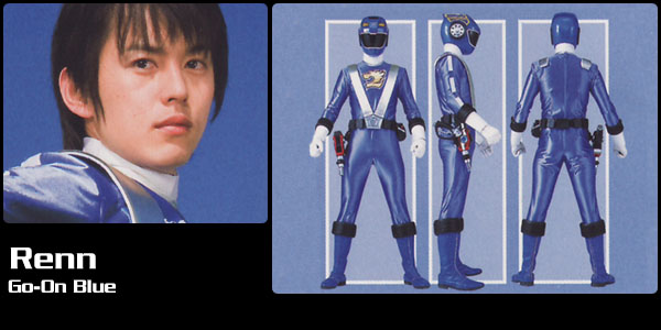 Renn Kousaka, Go-On Blue