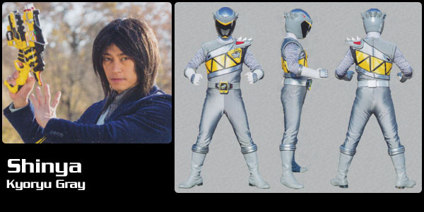 Shinya Tsukouchi, Kyoryu Gray
