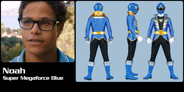 Noah Carver, Super Megaforce Blue Ranger