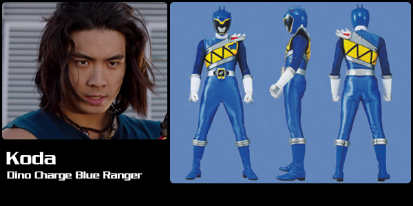 Koda, Dino Charge Blue Ranger