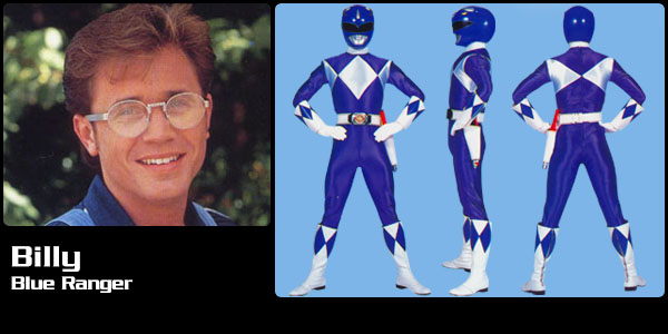 Billy Cranston, Blue Power Ranger