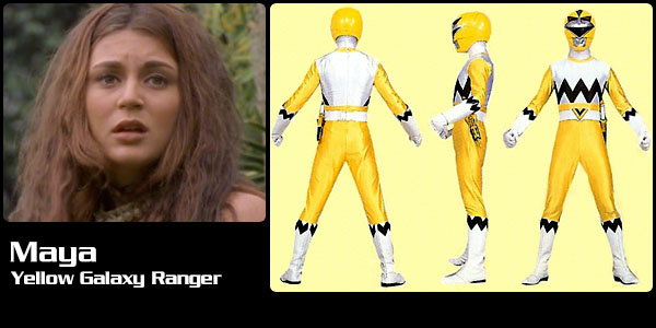 Maya, Yellow Galaxy Ranger