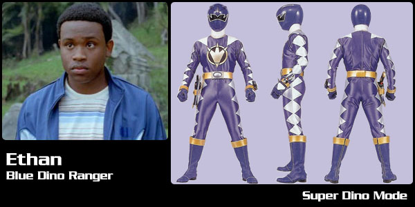 Ethan James, Blue Dino Ranger