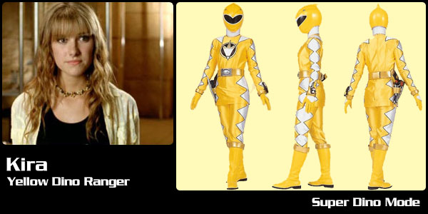 Kira Ford, Yellow Dino Ranger