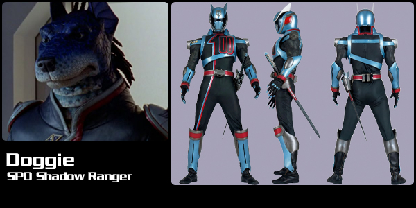 Anubis "Doggie" Cruger, Shadow S.P.D. Ranger