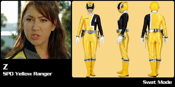 Elizabeth "Z" Delgado, Yellow S.P.D. Ranger