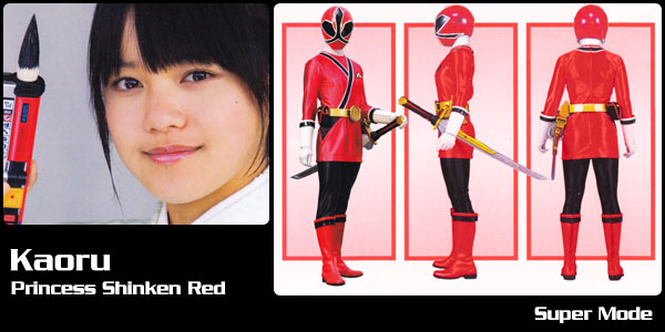 Kaoru Shiba, Shinken Red
