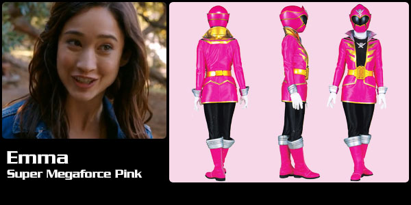 Emma Goodall, Super Megaforce Pink Ranger
