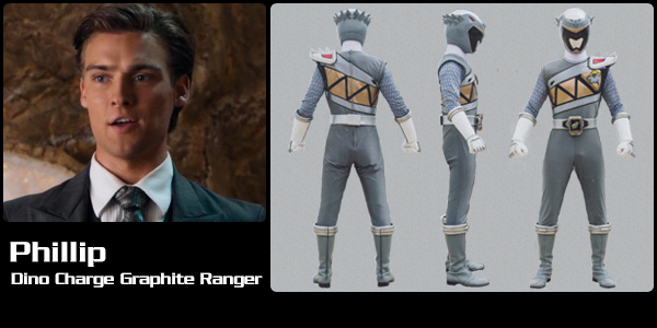 Prince Phillip III, Dino Charge Graphite Ranger