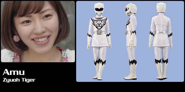 Amu, Zyuoh Tiger
